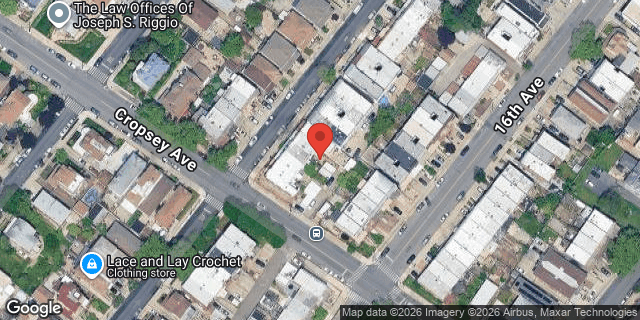 Aerial map of 235 BAY 11 STREET, Brooklyn