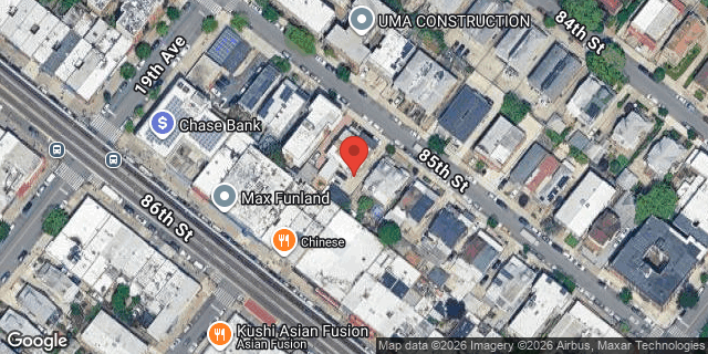 Aerial map of 1930 85 STREET, Brooklyn