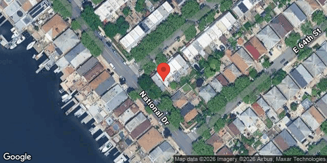 Aerial map of 2791 EAST 63 STREET, Brooklyn