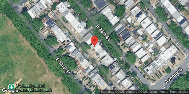 Aerial map of 2146 EAST 34 STREET, Brooklyn