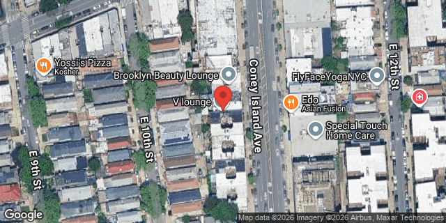 Aerial map of 2086 CONEY ISLAND AVENUE, Brooklyn
