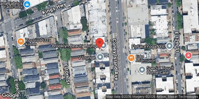 Aerial map of 2080 CONEY ISLAND AVENUE, Brooklyn