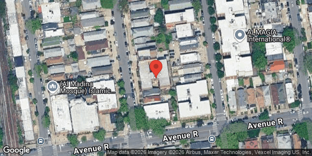 Aerial map of 1781 EAST 17 STREET, Brooklyn