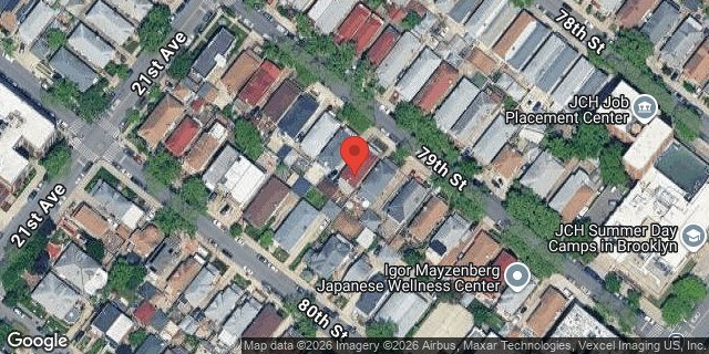Aerial map of 2134 79 STREET, Brooklyn