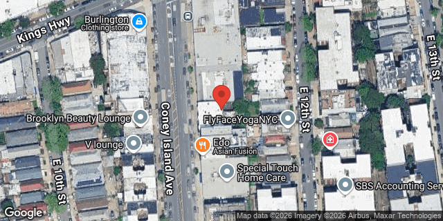 Aerial map of 2077 CONEY ISLAND AVENUE, Brooklyn
