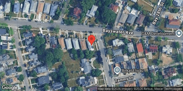 Aerial map of 29-03 BAYSWATER AVENUE, Queens