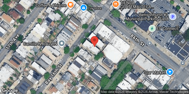 Aerial map of 8609 BAY 16 STREET, Brooklyn