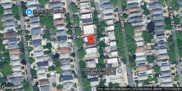 Aerial map of 1759 27 STREET, Brooklyn