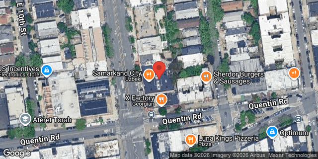 Aerial map of 2013 CONEY ISLAND AVENUE, Brooklyn