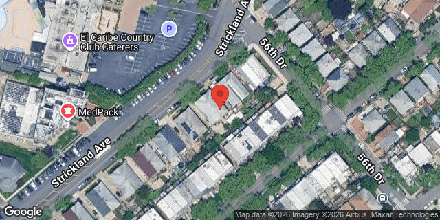 Aerial map of 2717 STRICKLAND AVENUE, Brooklyn