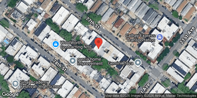 Aerial map of 2054 77 STREET, Brooklyn