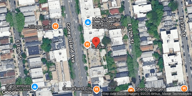 Aerial map of 1985 CONEY ISLAND AVENUE, Brooklyn