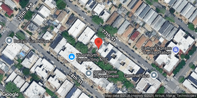 Aerial map of 2042 77 STREET, Brooklyn