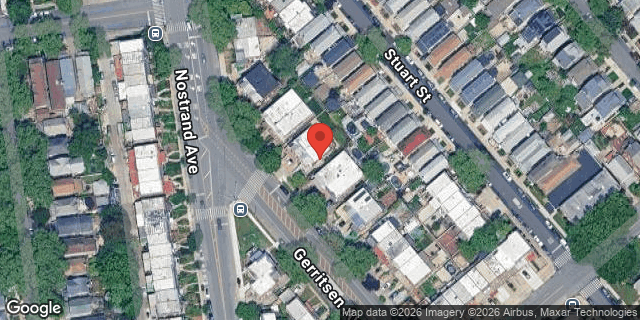 Aerial map of 1715 GERRITSEN AVENUE, Brooklyn