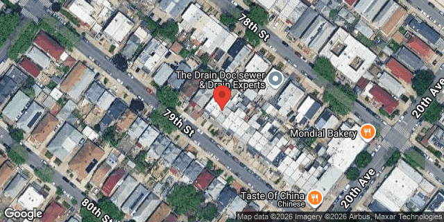Aerial map of 1949 79 STREET, Brooklyn