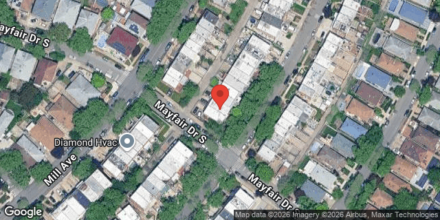 Aerial map of 2542 EAST 63 STREET, Brooklyn