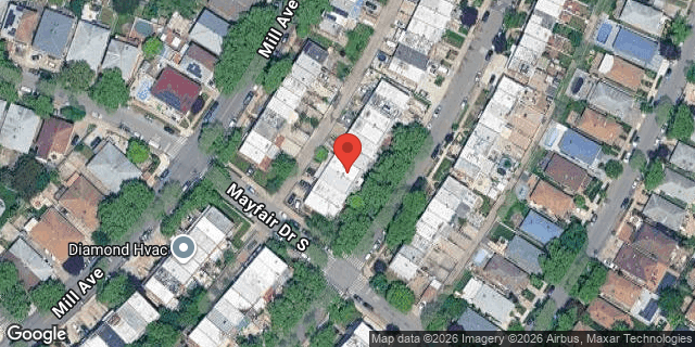 Aerial map of 2538 EAST 63 STREET, Brooklyn