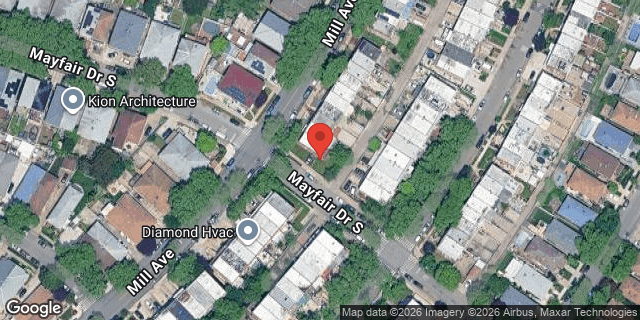 Aerial map of 2549 MILL AVENUE, Brooklyn