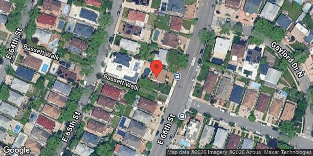Aerial map of 2476 EAST 66 STREET, Brooklyn