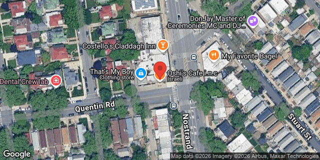 Aerial map of 2913 QUENTIN ROAD, Brooklyn