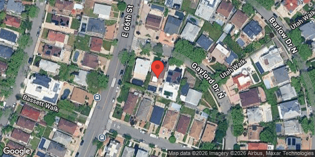 Aerial map of 8 GAYLORD DRIVE NORTH, Brooklyn