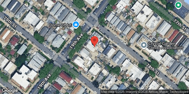 Aerial map of 7807 19 AVENUE, Brooklyn