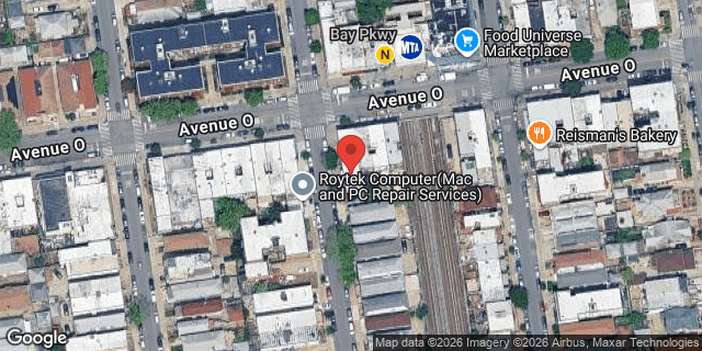 Aerial map of 82 AVENUE O, Brooklyn