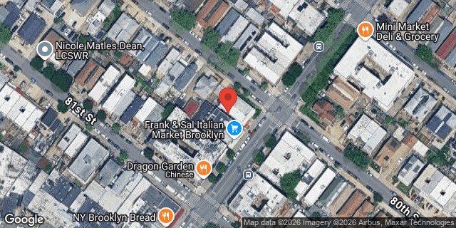 Aerial map of 8004 18 AVENUE, Brooklyn