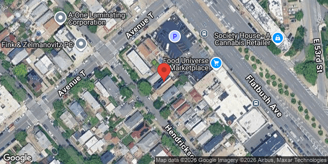 Aerial map of 2115 HENDRICKSON STREET, Brooklyn