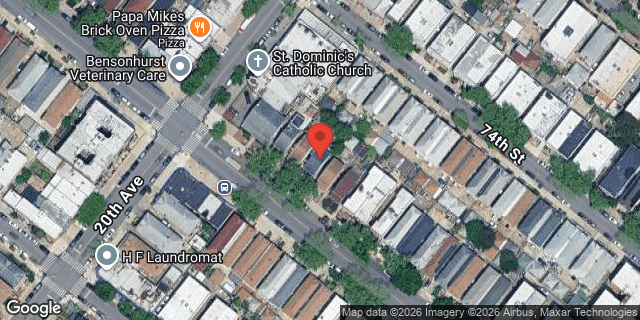 Aerial map of 2019 BAY RIDGE PARKWAY, Brooklyn
