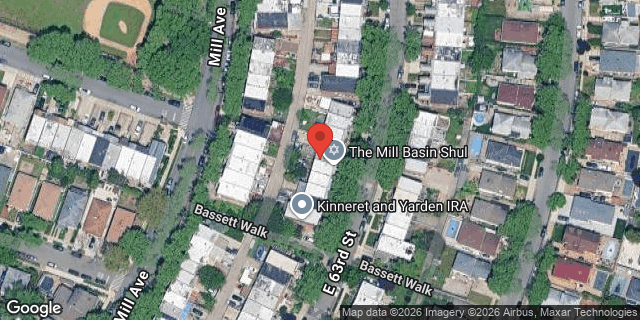 Aerial map of 2436 EAST 63 STREET, Brooklyn