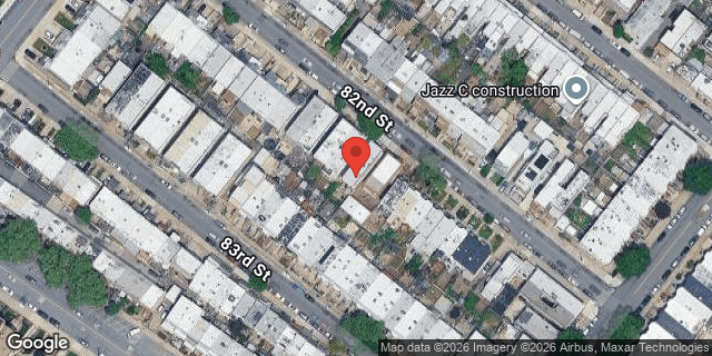 Aerial map of 1654 82 STREET, Brooklyn