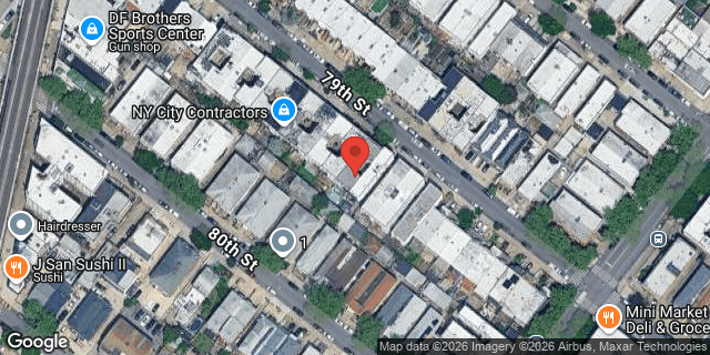 Aerial map of 1758 79 STREET, Brooklyn