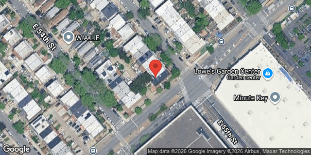 Aerial map of 2080 EAST 55 STREET, Brooklyn