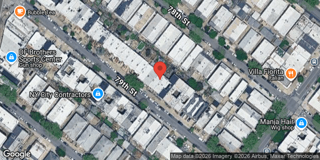 Aerial map of 1753 79 STREET, Brooklyn