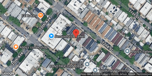 Aerial map of 2020 72 STREET, Brooklyn
