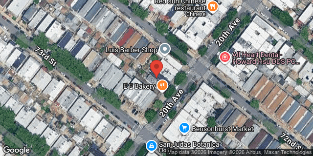 Aerial map of 7210 20 AVENUE, Brooklyn