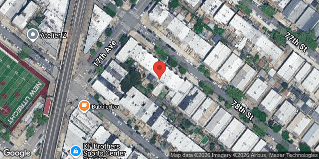 Aerial map of 1714 78 STREET, Brooklyn