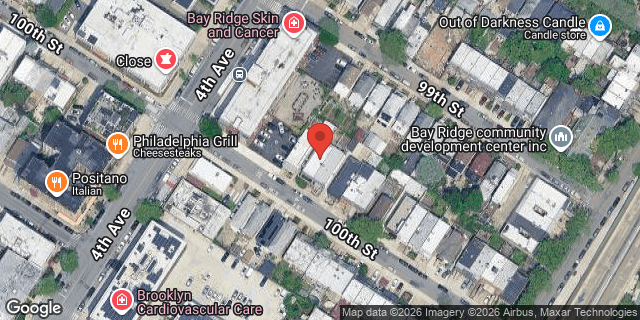 Aerial map of 415 100 STREET, Brooklyn