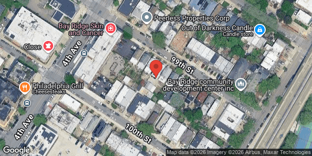 Aerial map of 426 99 STREET, Brooklyn