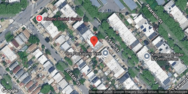 Aerial map of 2036 EAST 56 STREET, Brooklyn