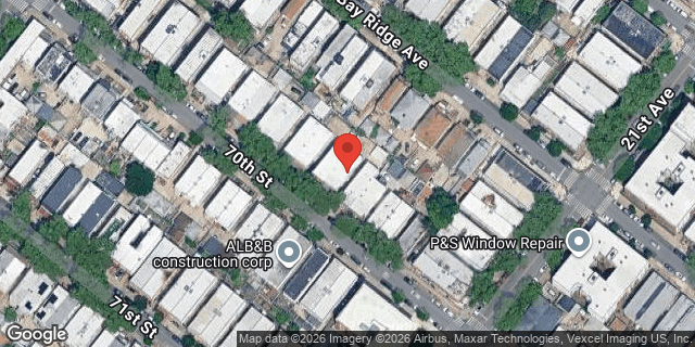 Aerial map of 2055 70 STREET, Brooklyn
