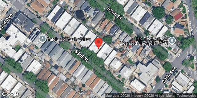 Aerial map of 2347 63 STREET, Brooklyn
