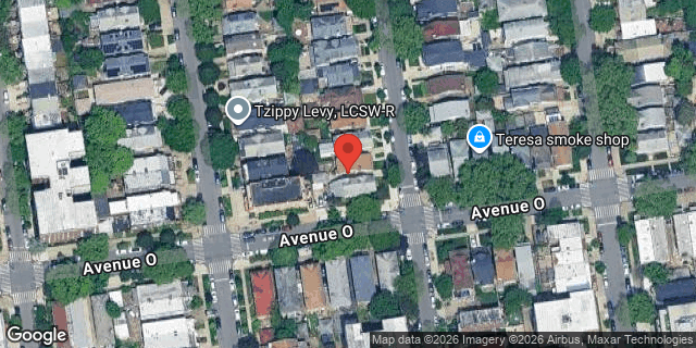 Aerial map of 1512 EAST 18 STREET, Brooklyn