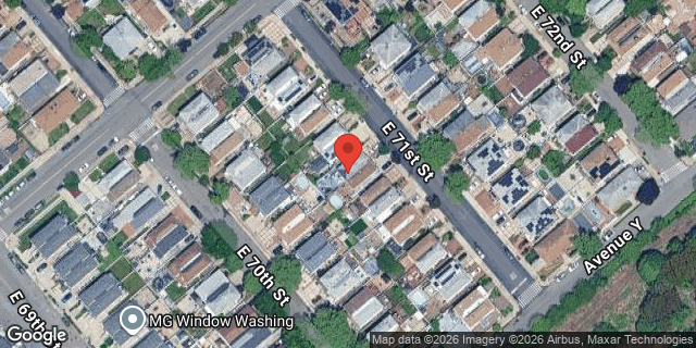 Aerial map of 2428 EAST 71 STREET, Brooklyn