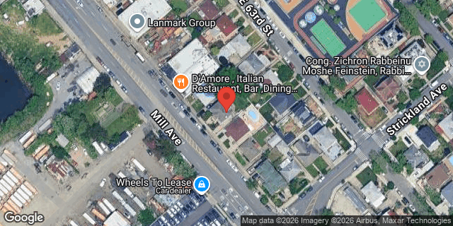 Aerial map of 2157 MILL AVENUE, Brooklyn