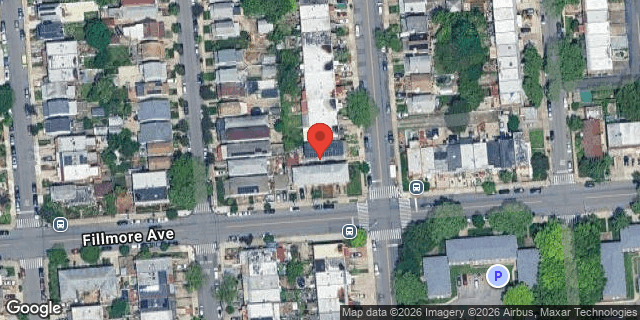 Aerial map of 1784 EAST 53 STREET, Brooklyn