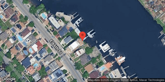 Aerial map of 2253 EAST 66 STREET, Brooklyn