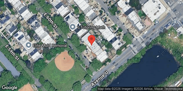 Aerial map of 2069 EAST 60 STREET, Brooklyn