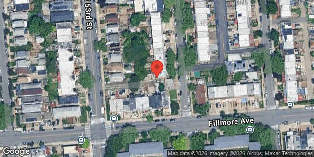 Aerial map of 1740 EAST 54 STREET, Brooklyn
